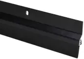 BURLETE PUERTA GARAJE ALUM. CAUCHO 3mt NEGRO 20874 MIARCO