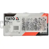 CAJA SURTIDO 150 TUERCAS MARIPOSA M4-M10 YT-06776 YATO