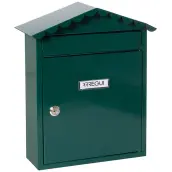 BUZON VISIT VERDE 26x9x36cm E5743 ARREGUI