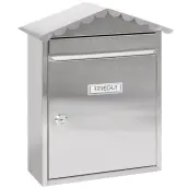 BUZON VISIT INOXIDABLE 26x9x36cm E5747 ARREGUI
