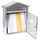 BUZON VISIT INOXIDABLE 26x9x36cm E5747 ARREGUI
