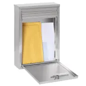 BUZON ZAGUAN INOXIDABLE 22x8x32cm E5757 ARREGUI