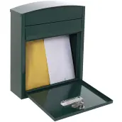BUZON COMPACT VERDE 24x8x29cm E5733 ARREGUI