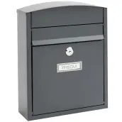 BUZON COMPACT ANTRACITA 24x8x29cm E5735 ARREGUI