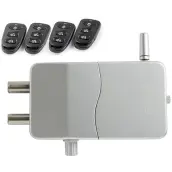CERROJO INVISIBLE CON ALARMA PLATA CI10P-AL ARREGUI