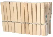PAQ. 24 PINZAS TENDER ROPA MADERA 2702549