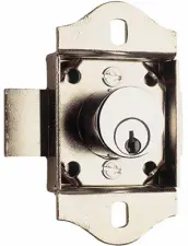 CERRADURA SOBREPONER ARMARIO CROMO 718-43 BATON