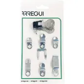 BLISTER 6 LENGUETAS CERRADURA BUZON PRESION CER1001 ARREGUI