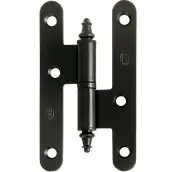 PERNIO NEGRO CASTELLANO DERECHA 95x52x2mm 2588 AMIG