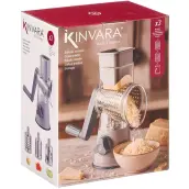 RALLADOR GIRATORIO 3 TAMBORES Y VENTOSA 12860 KINVARA