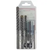 JUEGO 5 BROCAS WIDIA QUATRIUM 5-6-8-10-12mm 545507 FISCHER