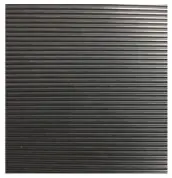 ROLLO PAVIMENTO GOMA 10x1mt 2,5mm ESTRIBERA NEGRO