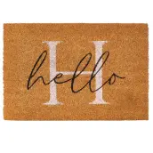 ALFOMBRA FELPUDO COCO 60x40mm HELLO 12083 AR