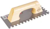 PEINE ACERO MANGO MADERA 10x10mm 65985 RUBI