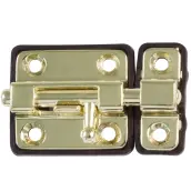 PASADOR CERROJO 35mm LATONADO MOD. 383 2858 AMIG