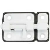 PASADOR CERROJO 35mm BLANCO MOD. 383 19507 AMIG
