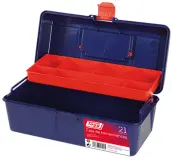 CAJA HERRAMIENTAS PLASTICO 31x16x16cm MOD.21 TAYG