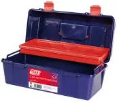 CAJA HERRAMIENTAS PLASTICO 35x18x16cm MOD. 22 TAYG