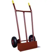 CARRETILLA ALMACEN PALA CORTA RUEDA NEUMATICA