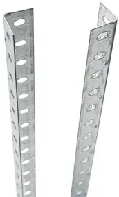 BARRA 2mt PERFIL ESTANTERIA 40x40mm GALVANIZADA