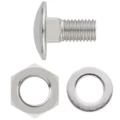 BOLSA 200 TORNILLO ESTANTERIA M8x15mm DIN 603