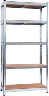 ESTANTERIA METAL GALVANIZADA AGLOMERADO 180x90x40cm 875Kgs KRT674001