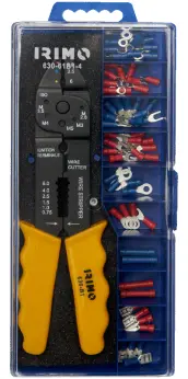 JUEGO ALICATE PELACABLES TERMINALES 220mm 60 TERMINALES 630-61B1-4 IRIMO