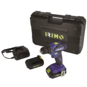 TALADRO ATORNILLADOR 18v 2 BATERIAS SIN ESCOBILLA IC-D1 IRIMO