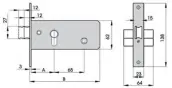 CERRADURA 5557-60 LINCE