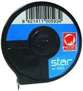 FLEXOMETRO STAR 2mt x13mm 9002 MEDID