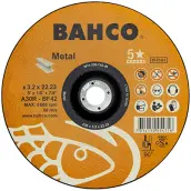 DISCO CORTE METAL 115x2,5mm 3911-115-T42-M BAHCO