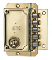CERRADURA S 90 C DERECHA DORADA FAC