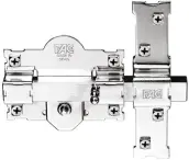 CERROJO 101R/105 BOTON/LLAVE BOMB. REDONDO NIQUELADO FAC