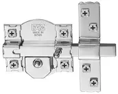 CERROJO 300R/80 BOTON/LLAVE BOMB. PERFIL CROMO FAC