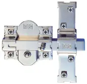 CERROJO 301R/80 BOTON/LLAVE BOMB. PERFIL CROMO FAC