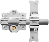 CERROJO 301L/80 LLAVE/LLAVE BOMB. PERFIL CROMO FAC