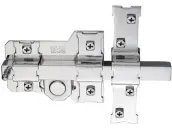 CERROJO 302T/115 DCHA. LIBRE/LLAVE BOMB. PERFIL CROMO FAC