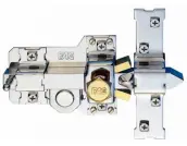 CERROJO 303T/115 DCHA. LIBRE/LLAVE BOMB. PERFIL CROMO FAC