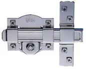 CERROJO 50R/80 BOTON/LLAVE BOMB. PERFIL CROMO FAC