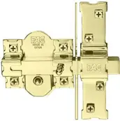CERROJO ANTIBUMPING 946RP/80 UVE BOTON/LLAVE B/RED ORO FAC