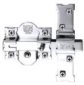 CERROJO 301RP/80 BOTON/LLAV. SEGURIDAD B/REDONDO CROMO FAC