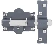 CERROJO 101-R PINTADO BOTON/LLAVE BOMB. REDONDO 24001 TRABA