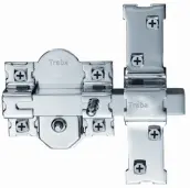 CERROJO 301-R NIQUEL BOTON/LLAVE BOMB. PERFIL 24012 TRABA