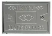 PUERTA CONTADOR ALUMINIO 23X35cm PEQ.