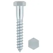 CAJA 100 TORNILLO BARRAQUERO 5x25mm DIN 571 AM