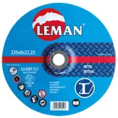 DISCO PULIDO DESBASTE ACERO 115x6mm 116.00.25 LEMAN
