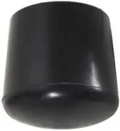 BOLSA 50 CONTERA REDONDA PLASTICO EXTERIOR NEGRO 12mm