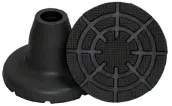 CONTERA BASTON MULETA ESPECIAL VENTOSA GRIS 19x80mm