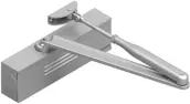 CIERRAPUERTAS RETENEDOR PLATA UNIK 2500 2559T.PL TELESCO
