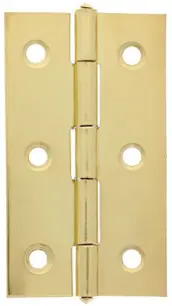 CAJA 24 BISAGRAS 5005 1´ 25x18mm LATONADO